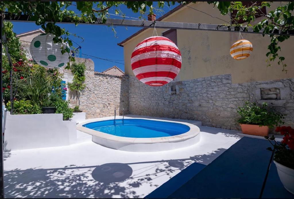 Villa Dalmatian Rustic House Petrcane Esterno foto
